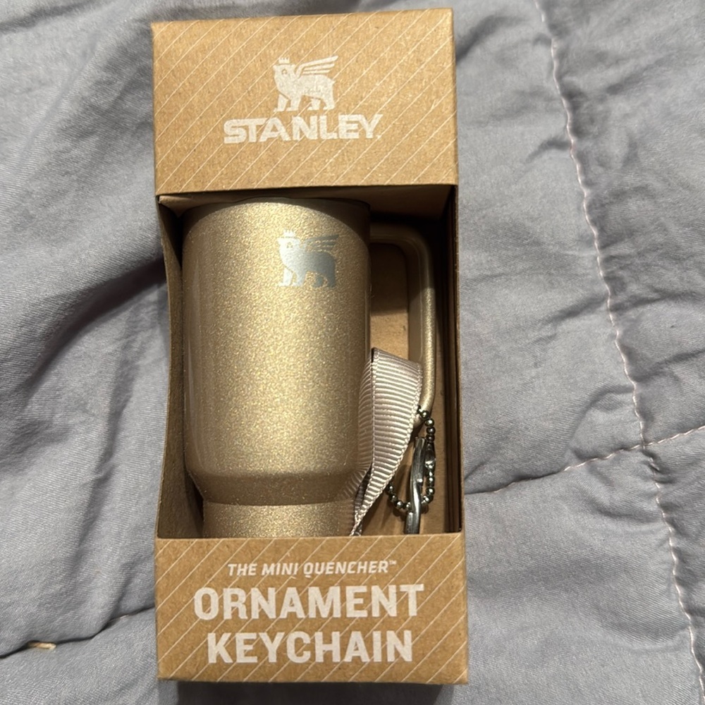 Brand new Sold out Stanley Cup Ornament Keychain